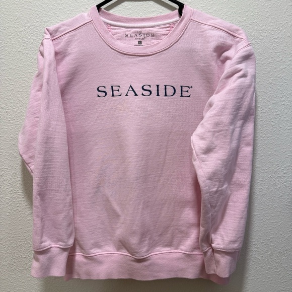 The Seaside Style Sweaters - Seaside Women's Pink Crewneck Sweater